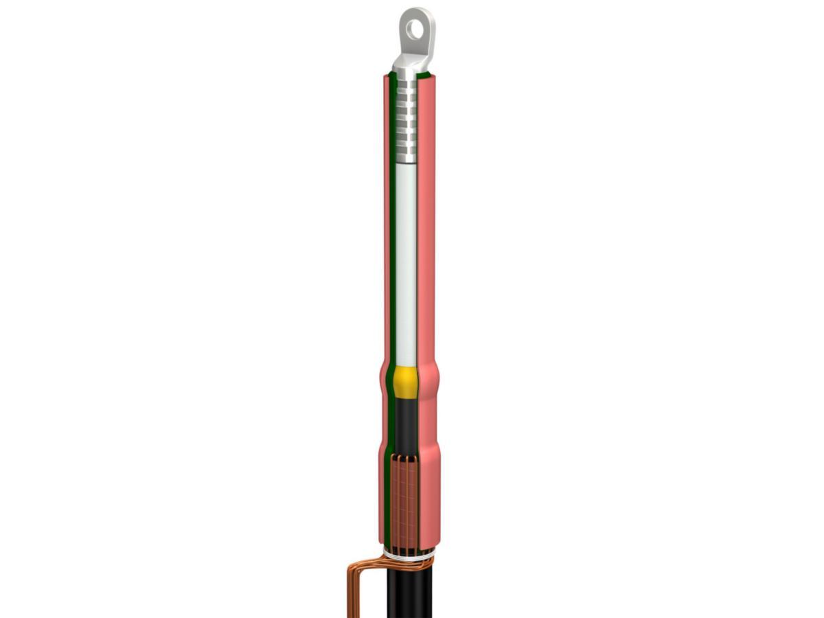 Endeavslutning Ensto 1-leder PEX 24kV - IXSU-F5121-NO03 24kV 25-70 