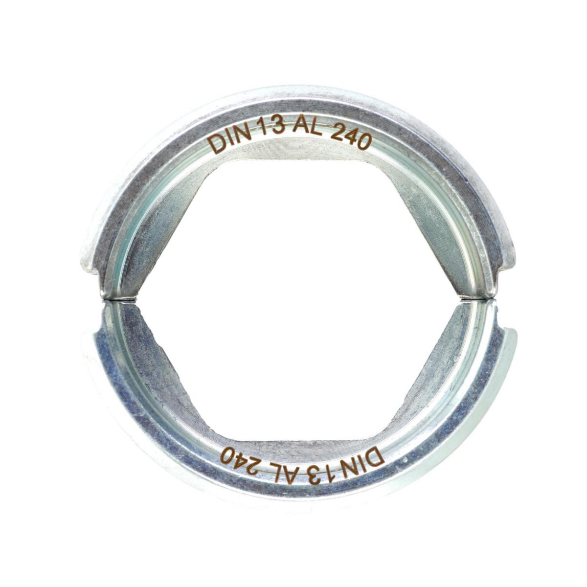 Pressbakke Milwaukee DIN13 aluminium - Pressbakke DIN13 AL 240 Milwaukee 240mm aluminium