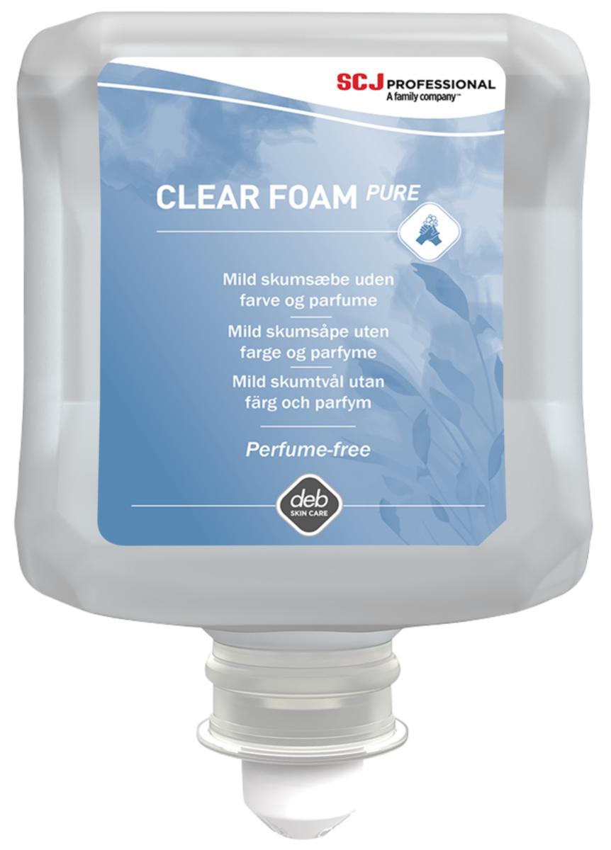 Skumsåpe Clear Foam Pure - Skumsåpe Clear Foam 1L patron