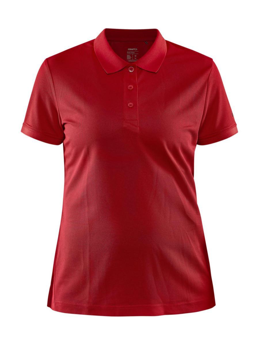 Piqueskjorte dame Craft Core Unify Polo - Piqueskjorte dame Craft CORE Unify rød str XL
