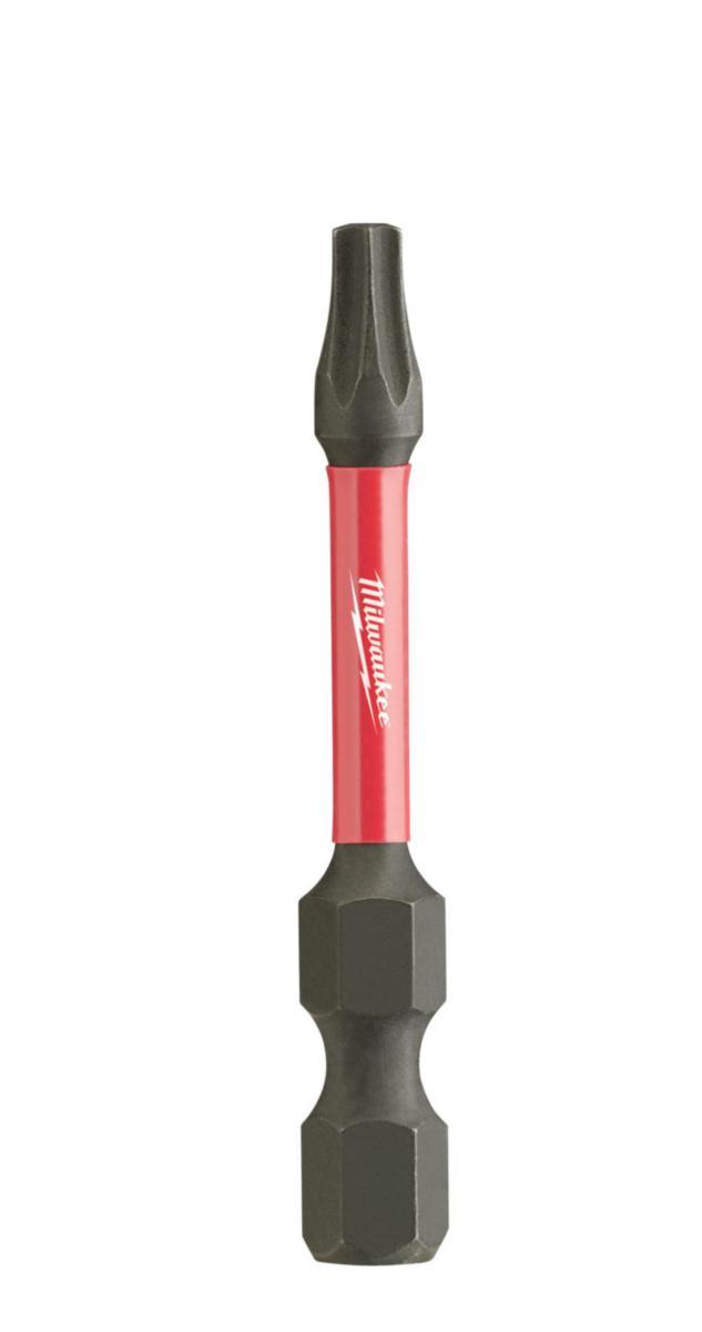 Bits Milwaukee Shockwave - Bits TX25 50mm Milwaukee 10pk Display