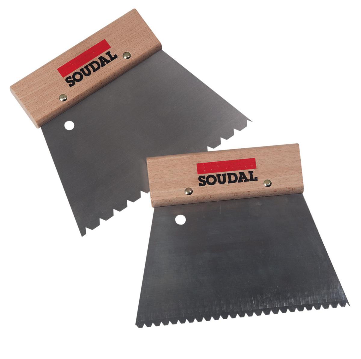 Sparkelverktøy Soudal Tannsparkel - Sparkel Verktøy Tannsparkel Soudal 18cm