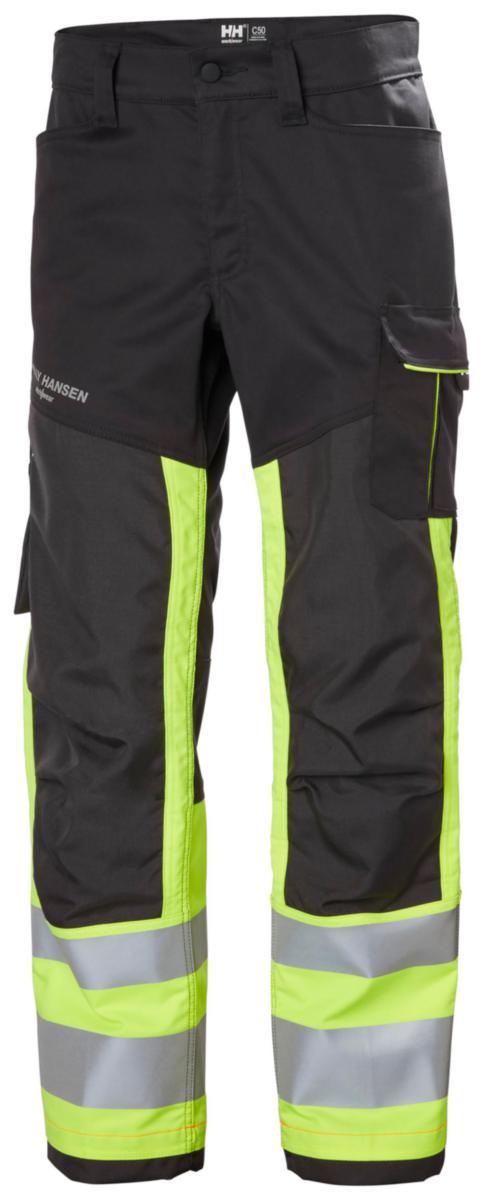 Bukse HH Alna 2.0 HiVis kl.1 - Bukse HH Alna 2.0 HiVis kl.1 koksgrå/gul str C56