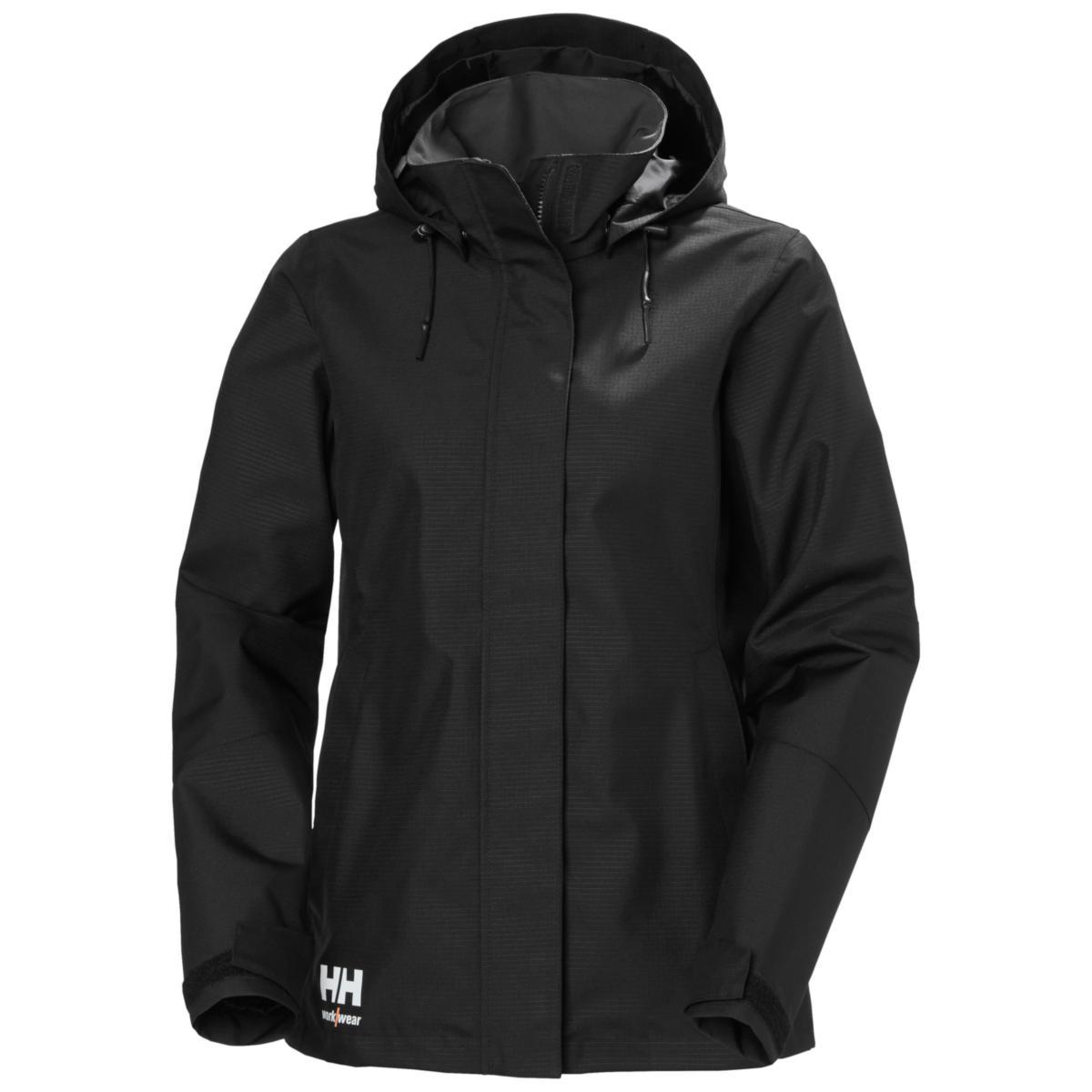Skalljakke dame HH 71291 Oxford - Skalljakke dame HH Oxford svart str 2XL