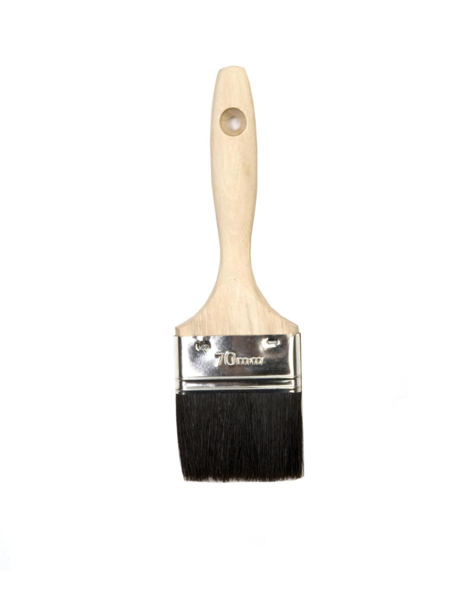 Lakkpensel FPI Deco Basic - Lakkpensel 240070 økonom Sveda 70mm svart naturbust
