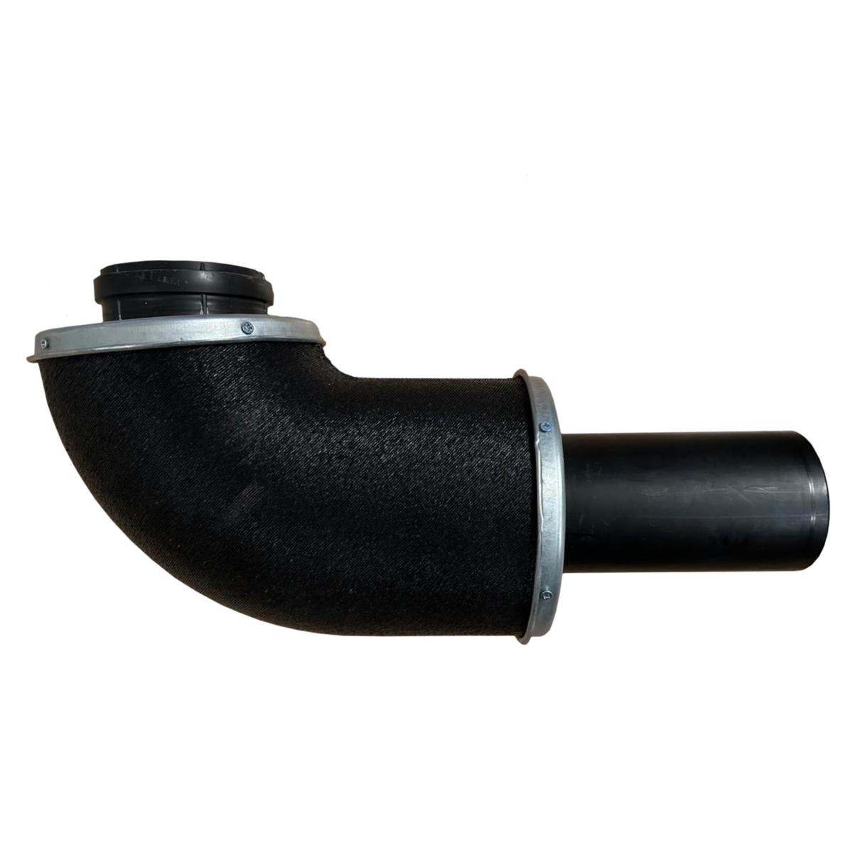 Akustikk bend 87,5°PP, Master3Plus - 110 mm x 87,5° Akustikkbend Master3Plus