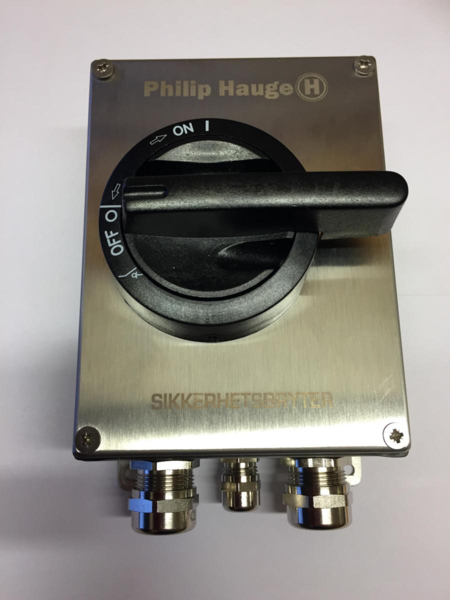 Sikkerhetsbryter Hauge KUR - HAUGE KUR 380T 1.V R/EMC IP69K