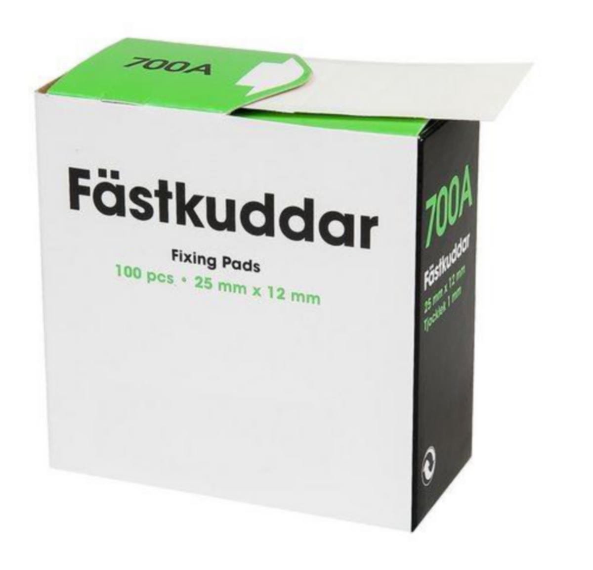 Putetape Etab - Putetape Tosidig 25mmx12m Etab (100)