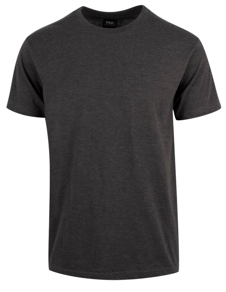 T-skjorte YOU® Classic - T-skjorte YOU Classic Koksgrå str XS