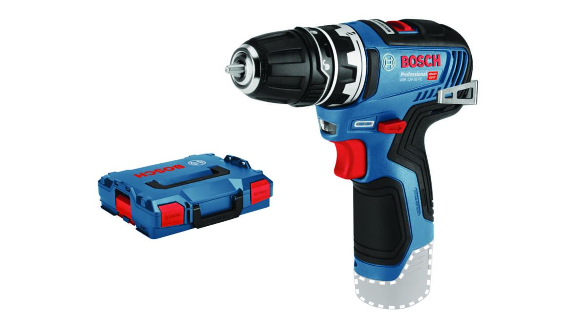 Bor-/ skrutrekker Bosch GSR 12V-35 Flexi Click Solo - Bor/skrutrekker GSR 12V-35 FC Bosch 12V Solo L-BOXX