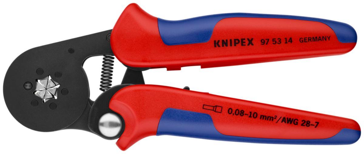 Crimptang Knipex 9753 - Endehylsetang 9753 14 Knipex 180mm SB