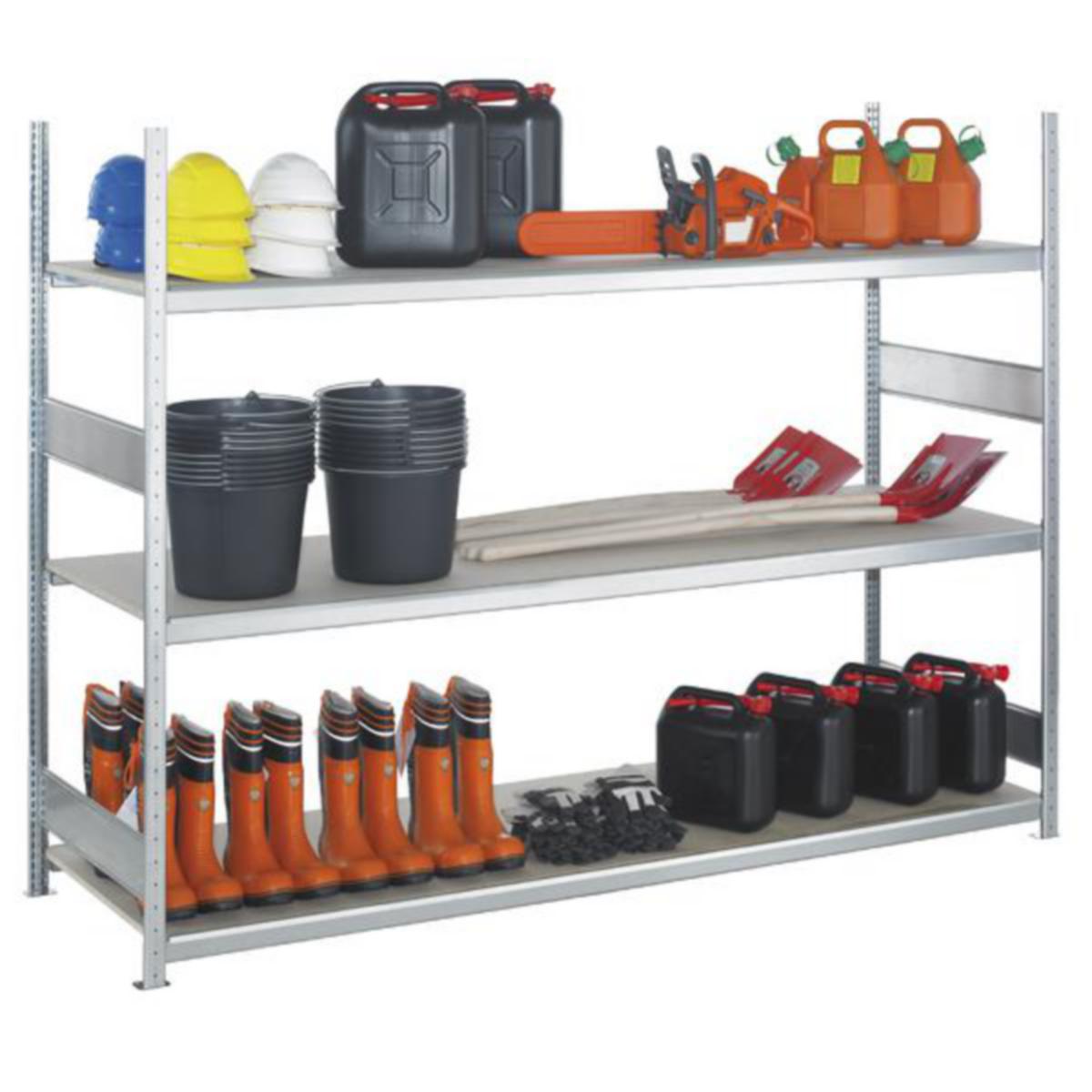 Universalreol WS2000 Boltless Startfag - Reol Boltless WS2000 startfag SM 2000x1500x400mm