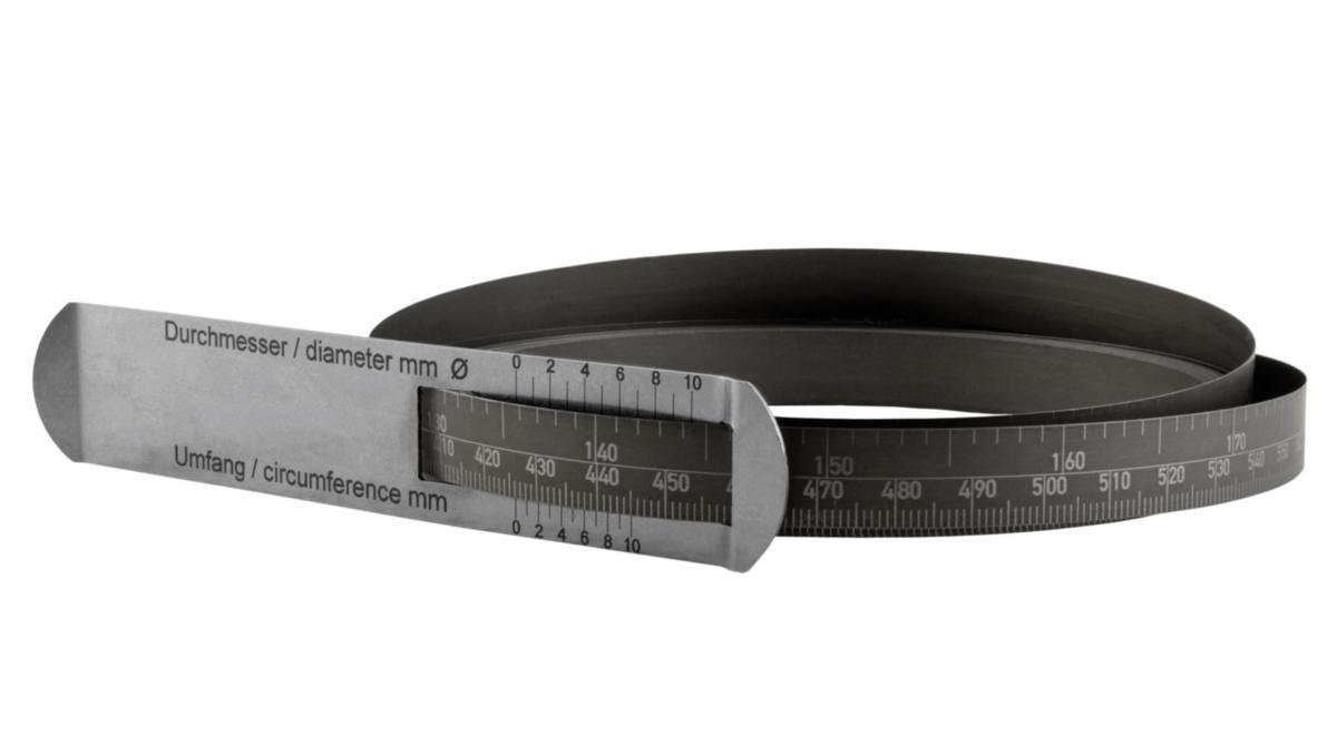Stålmålebånd Diesella 60-7540mm - Stålmålebånd omkrets Diesella O60-7540mm