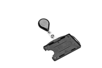 ID-Kortholder Roll-Back m/fjæret nylontråd 0.8M