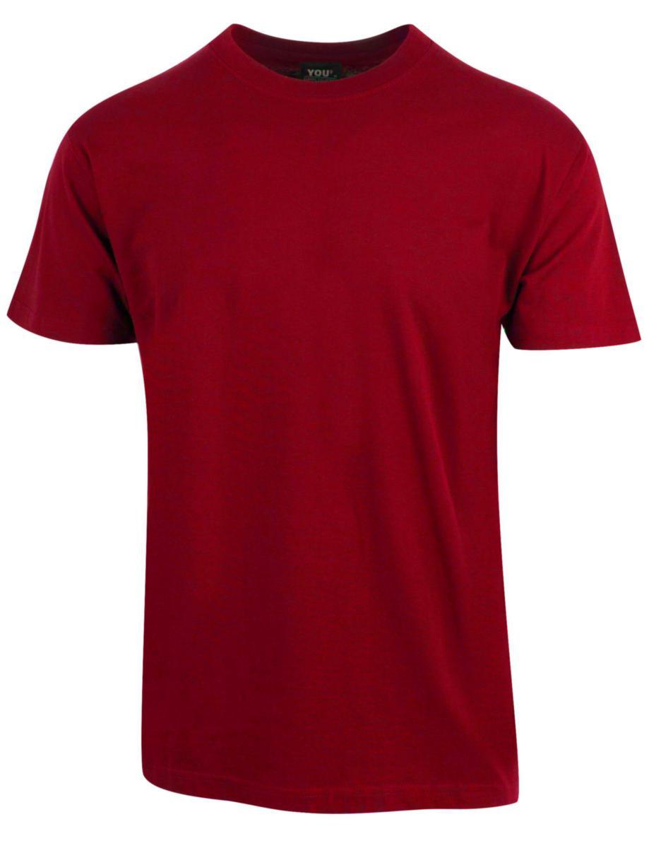 T-skjorte YOU® Classic - T-skjorte YOU Classic Kardinalrød str M