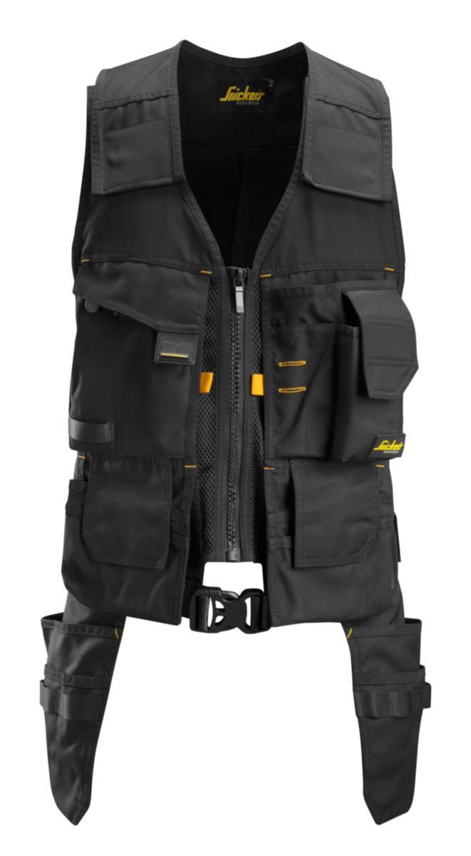 Håndverksvest Snickers Workwear® 4250 AllroundWork - Håndverksvest Snickers 4250 AllroundWork svart str L