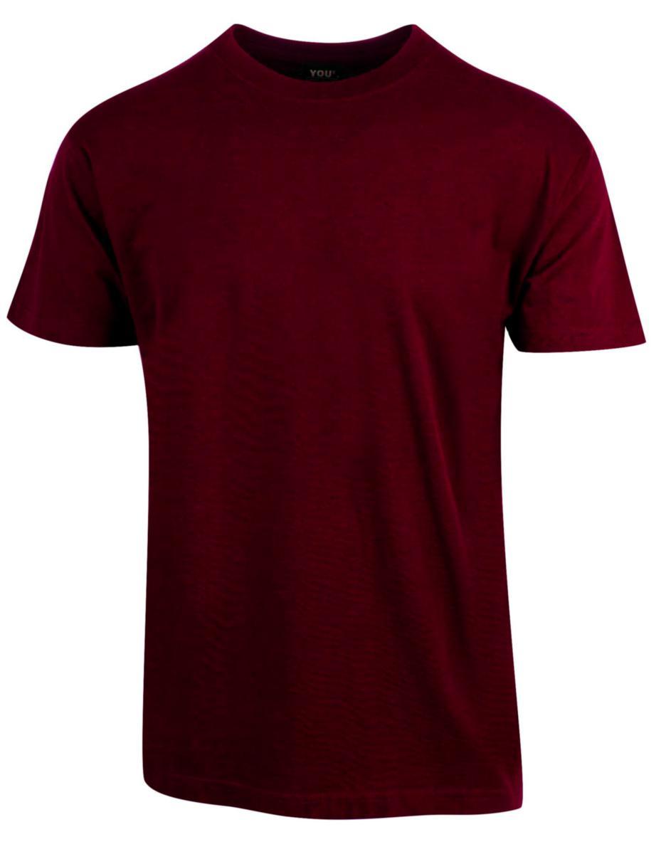 T-skjorte YOU® Classic - T-skjorte YOU Classic Vinrød str L