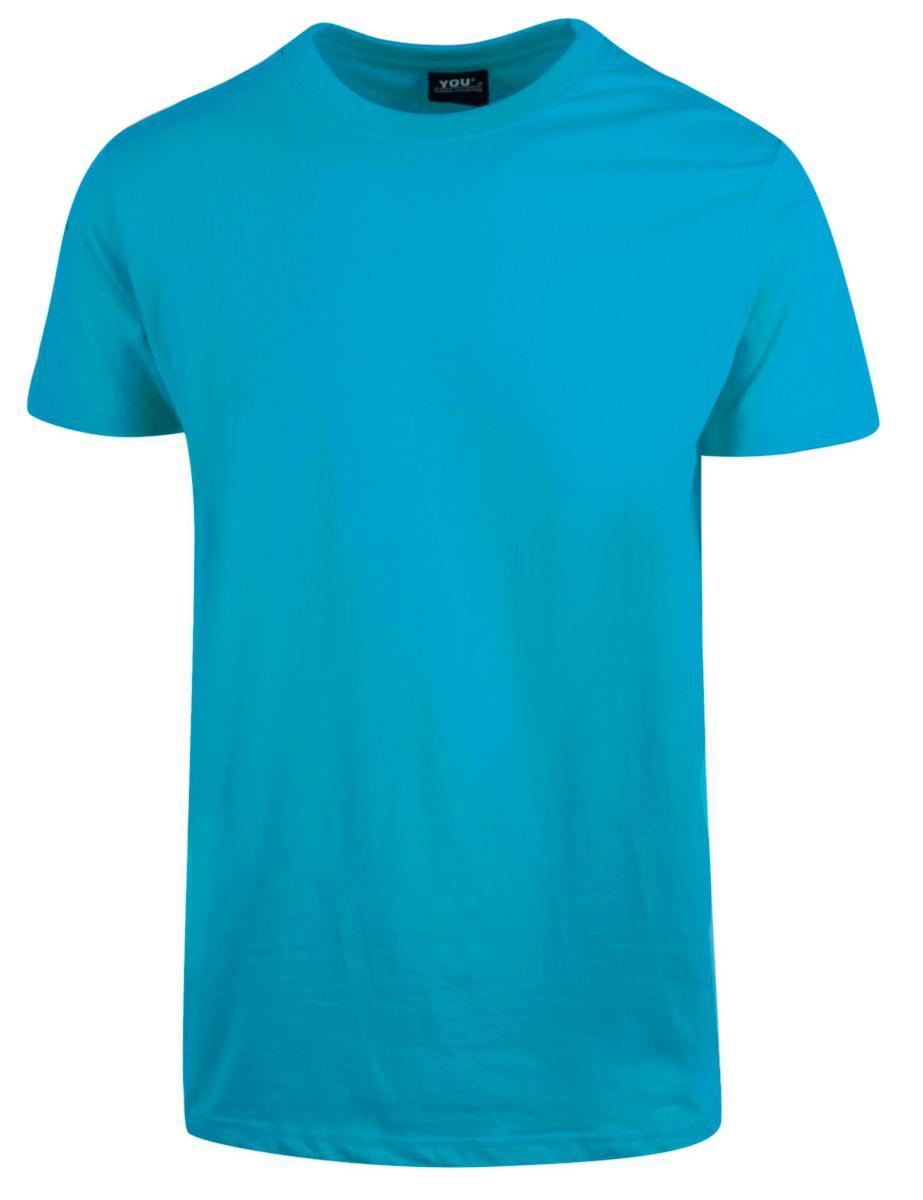 T-skjorte YOU® Classic - T-skjorte YOU Classic Turkis str XS