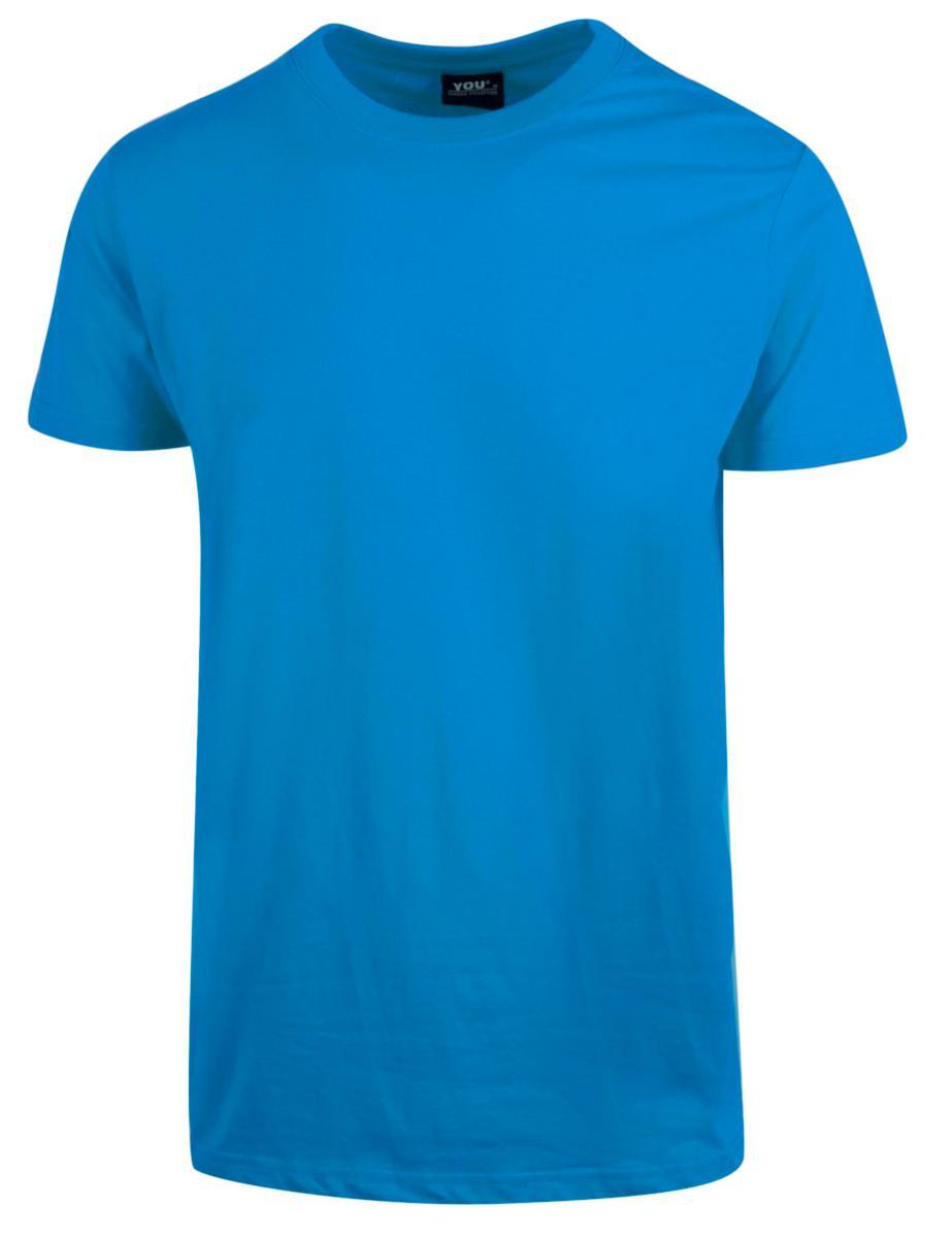 T-skjorte YOU® Classic - T-skjorte YOU Classic Brilliantblå str XS