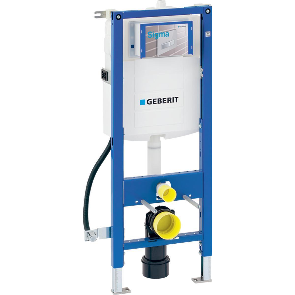 Innbygningssisterne Geberit Duofix 3, smal modell frontbetjent - GEBERIT Duofix 3 sisterne smal modell. frontbetjent