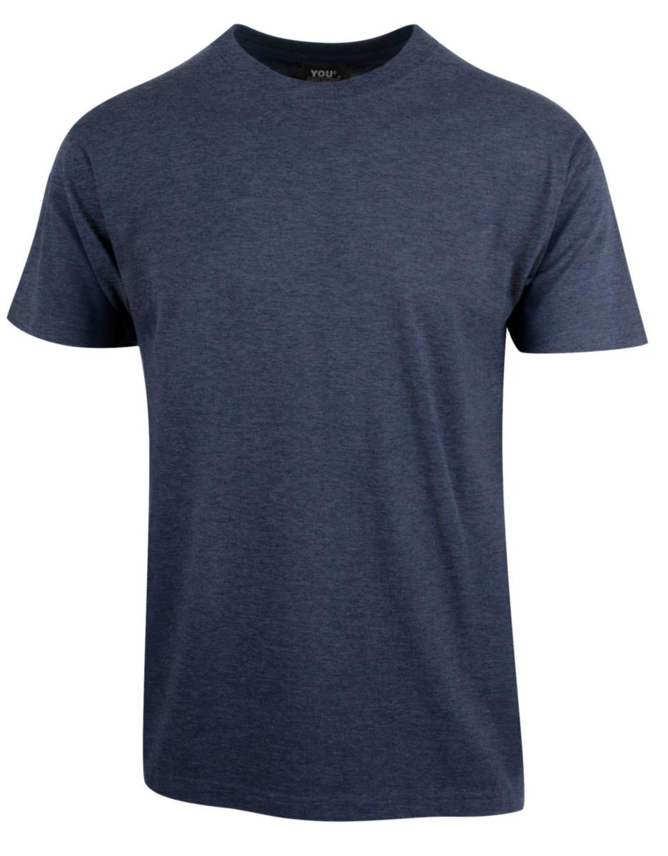 T-skjorte YOU® Classic - T-skjorte YOU Classic Marinemelert str M