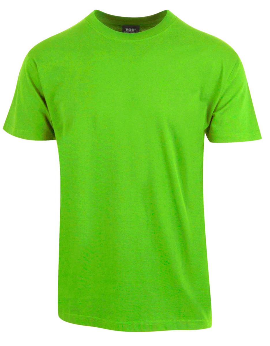 T-skjorte YOU® Classic - T-skjorte YOU Classic Limegrønn str M