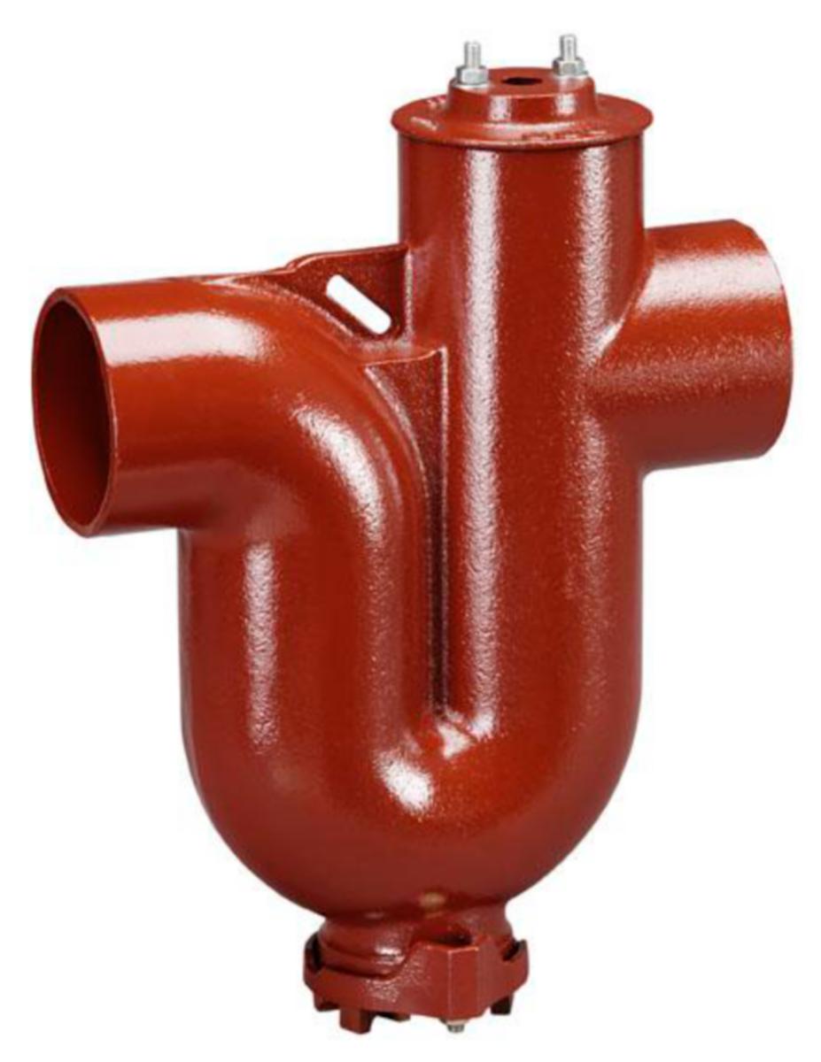 Vannlås MA, KJ-MA - 75 mm MA vannlås liggende/stående, KJ-MA