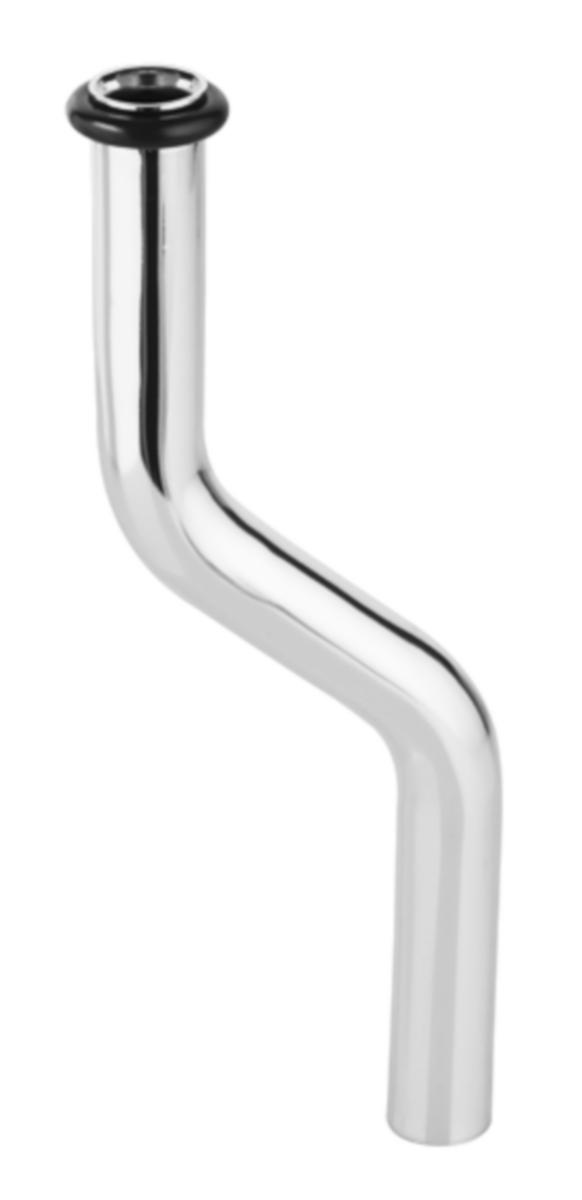 Urinal spylerør med S-bøy, Grohe - Grohe Dal urinal spylerør Ø18x200 mm. S-bøy 50 mm