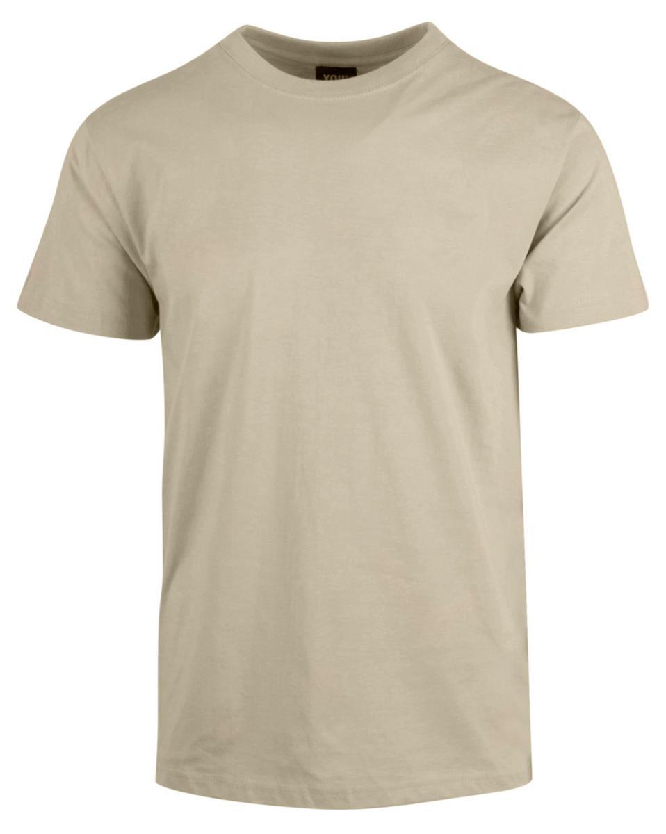 T-skjorte YOU® Classic - T-skjorte YOU Classic Sand str XS
