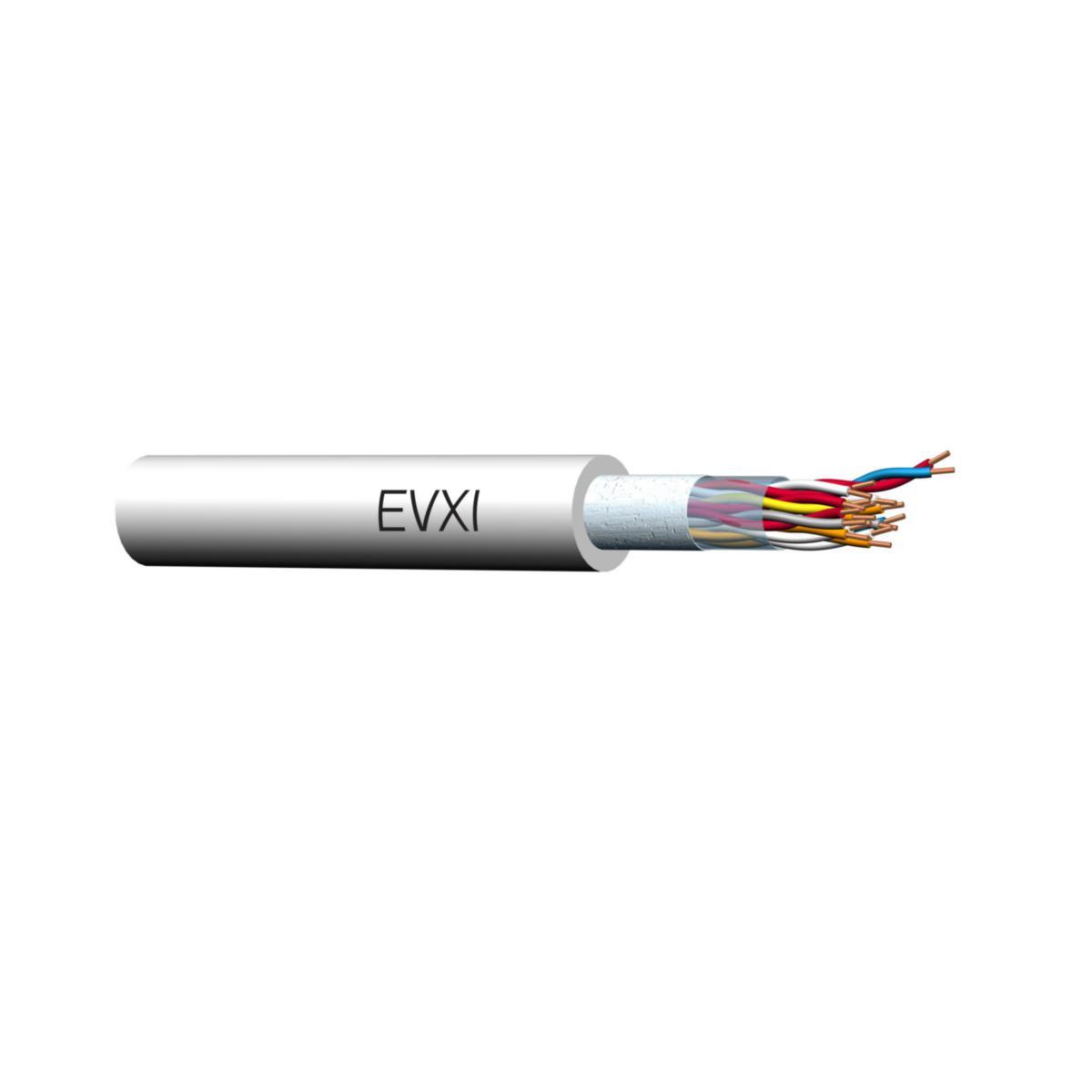 Telekabel Nexans EVXI 0,5 skjermet - D10-0.5 EVXI-60P 200m