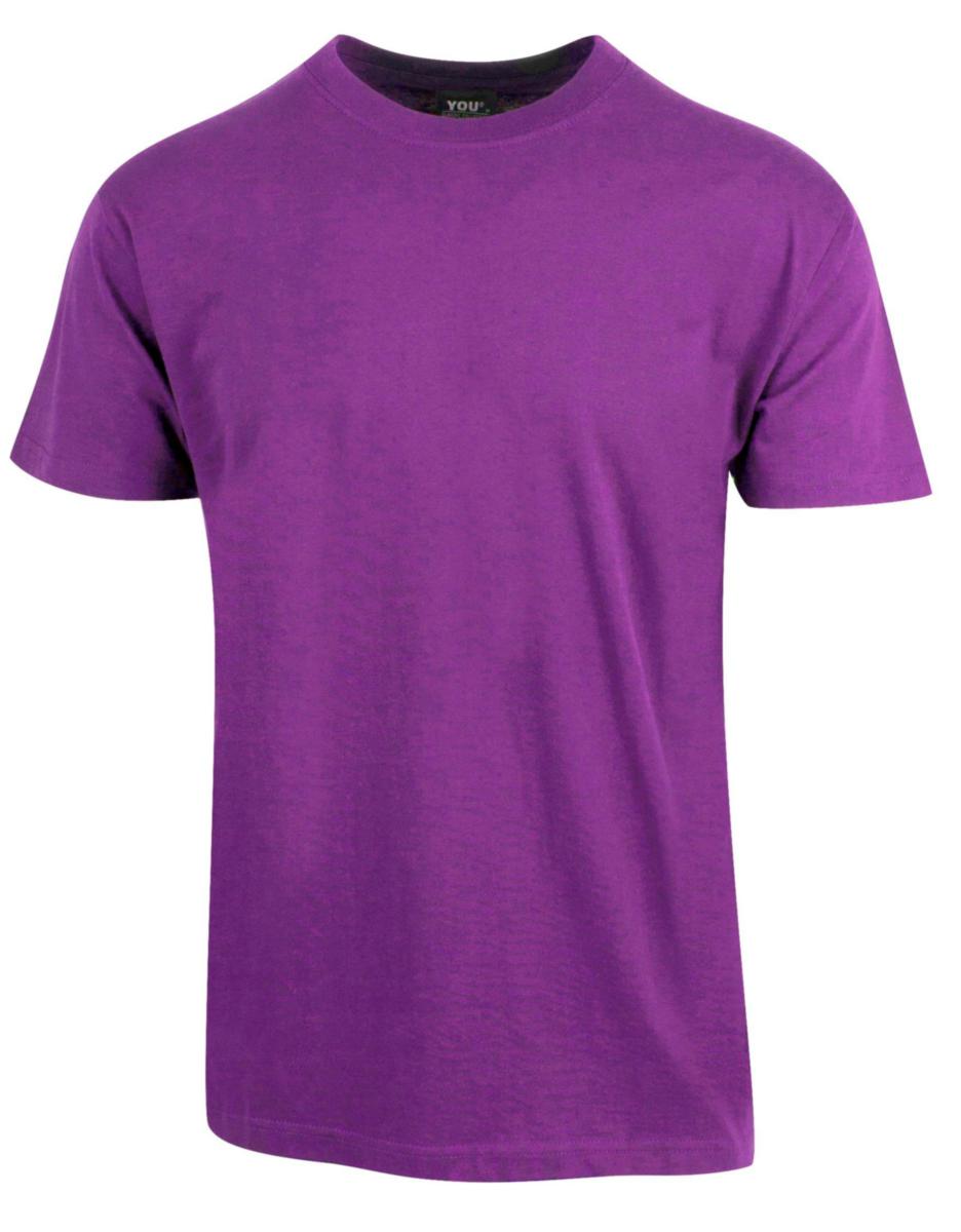 T-skjorte YOU® Classic - T-skjorte YOU Classic Lilla str S