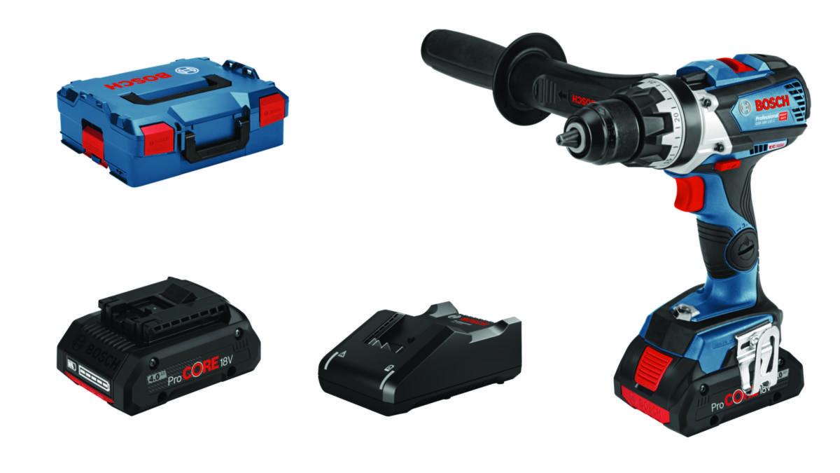 Bor-/ skrutrekker Bosch GSR 18V-110 C - Bor/skrutrekker GSR 18V-110 C Bosch 18V 2x4.0Ah L-Boxx