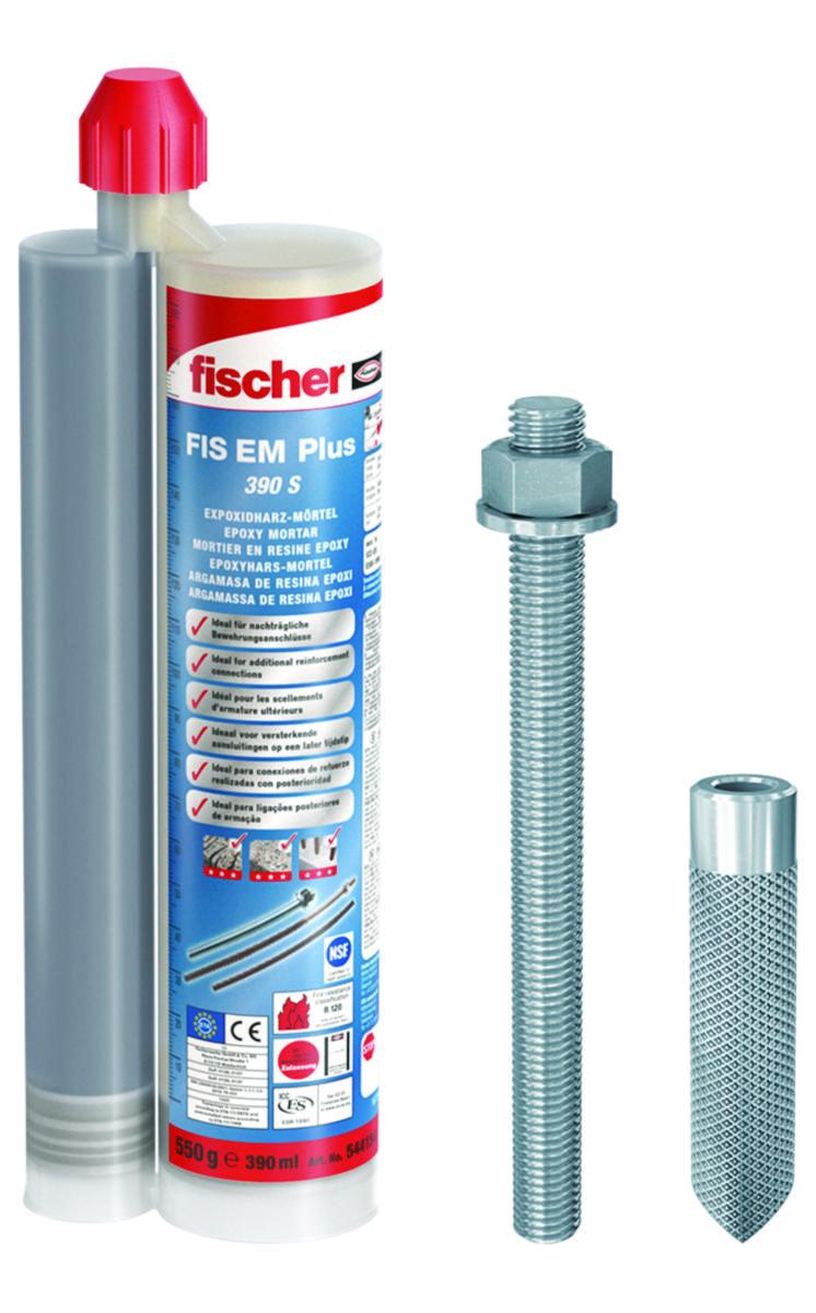 Forankringsmørtel fischer FIS EM 390S plus - Forankringsmørtel FIS EM 390S plus fischer