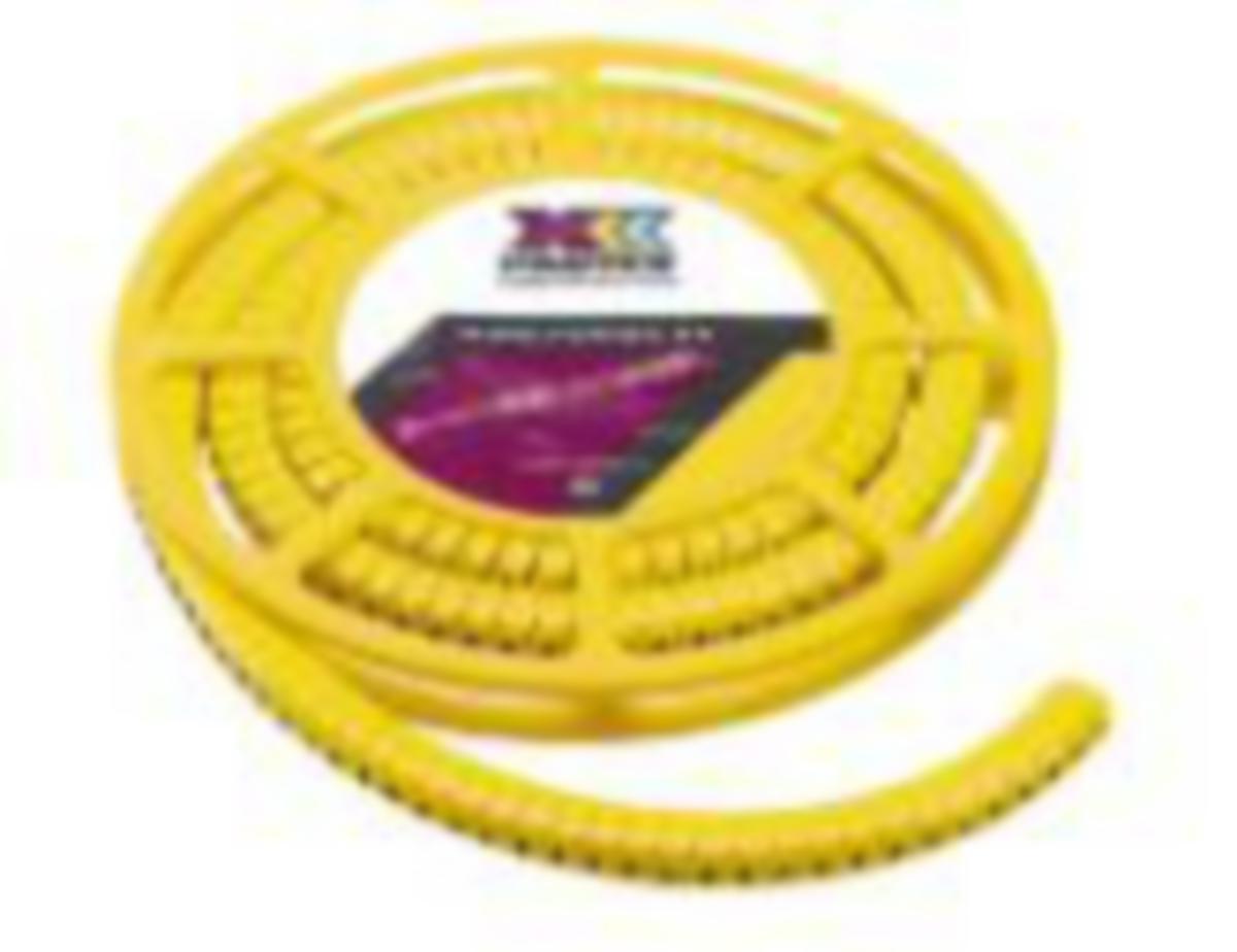 Merkesystem Oem Automatic Partex smalrull - PARTEX Smalrull med 500 merker PA2/4  N  Gul