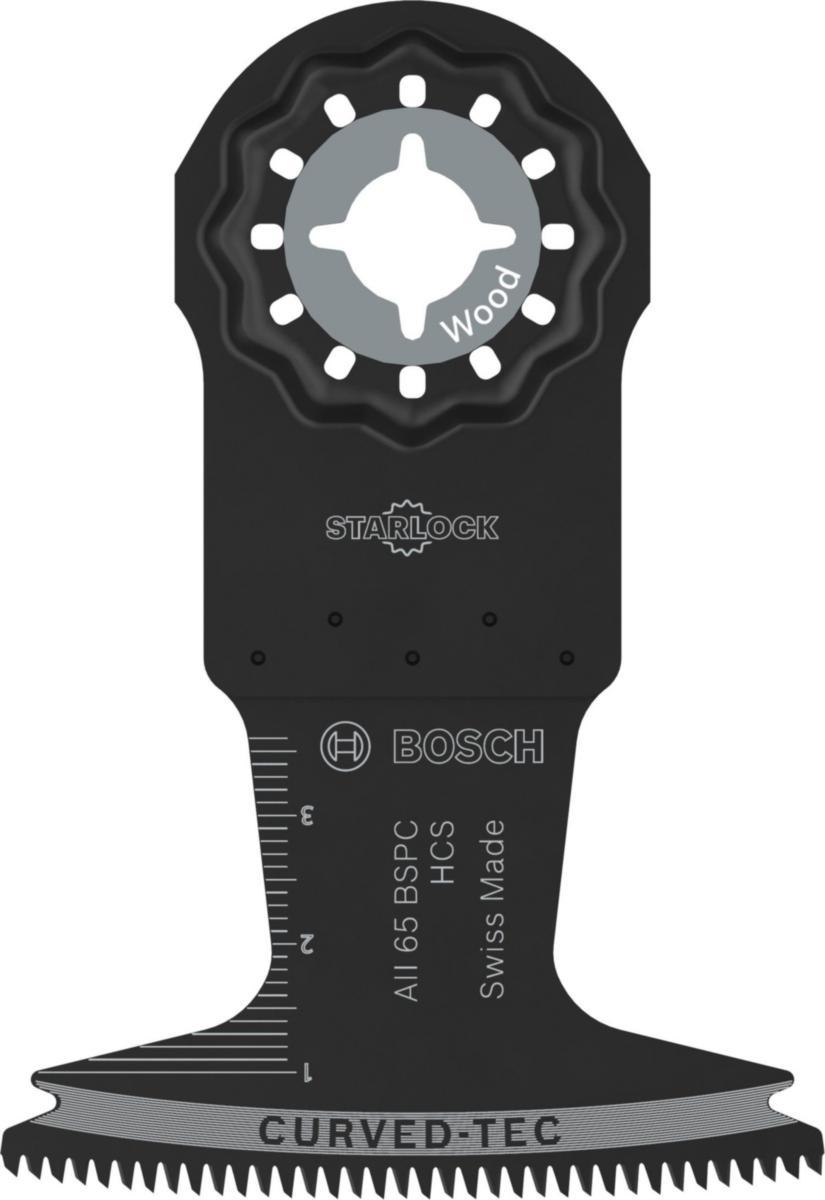 Dykksagblad Bosch AII 65 BSPC til oscillerende multikuttere - Dykksagblad Wood AII 65 APC Bosch starlock 65X40mm 5pk