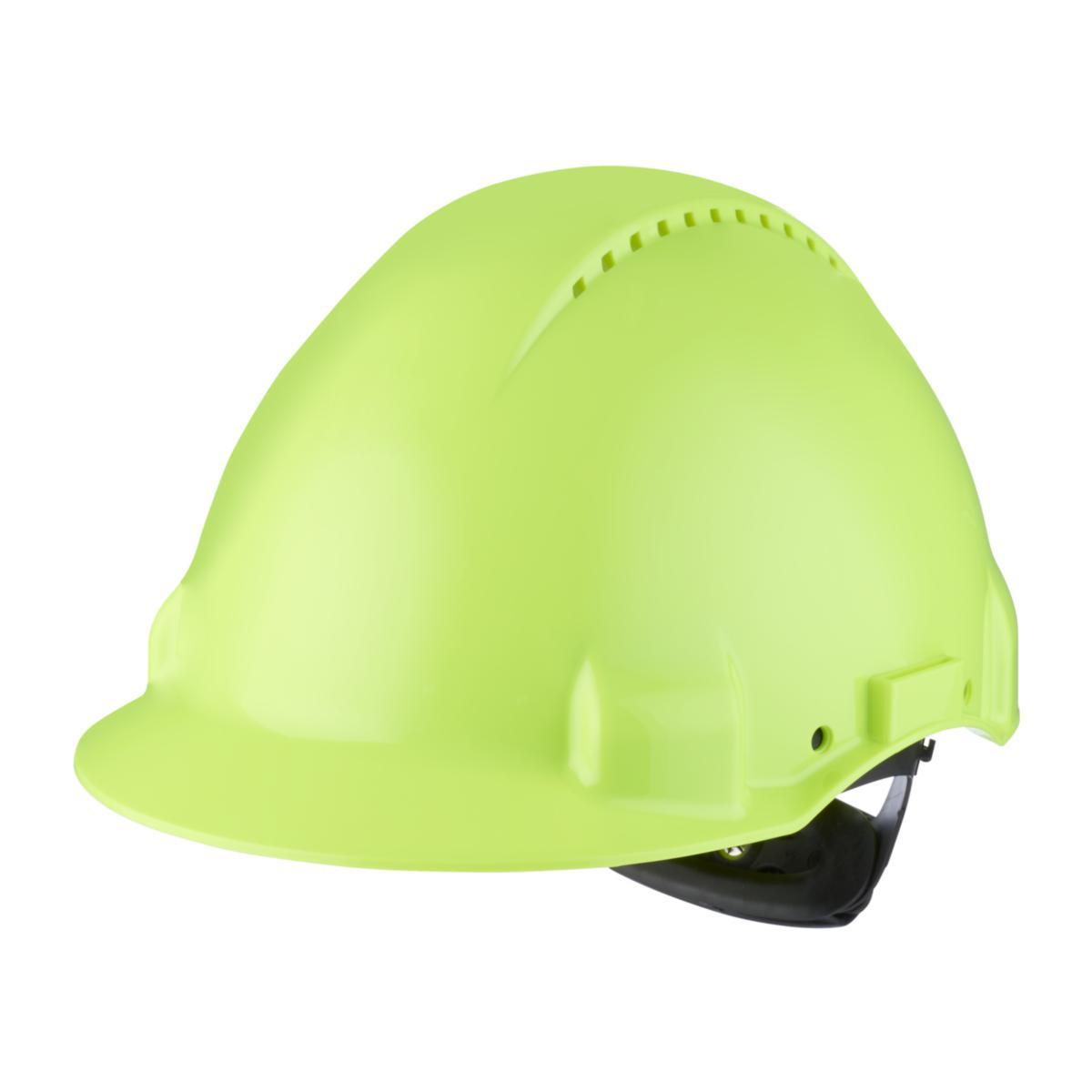 Vernehjelm 3M™ G3000 - Vernehjelm 3M G3000 rattjustering HiVis gul