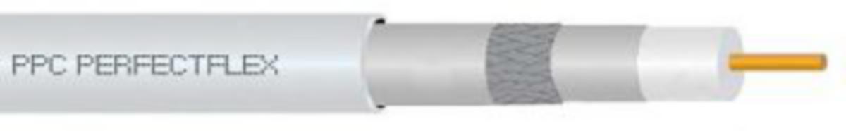 Koaksialkabel Cablecom - KoaksKabel F5977HvitPVC i boks