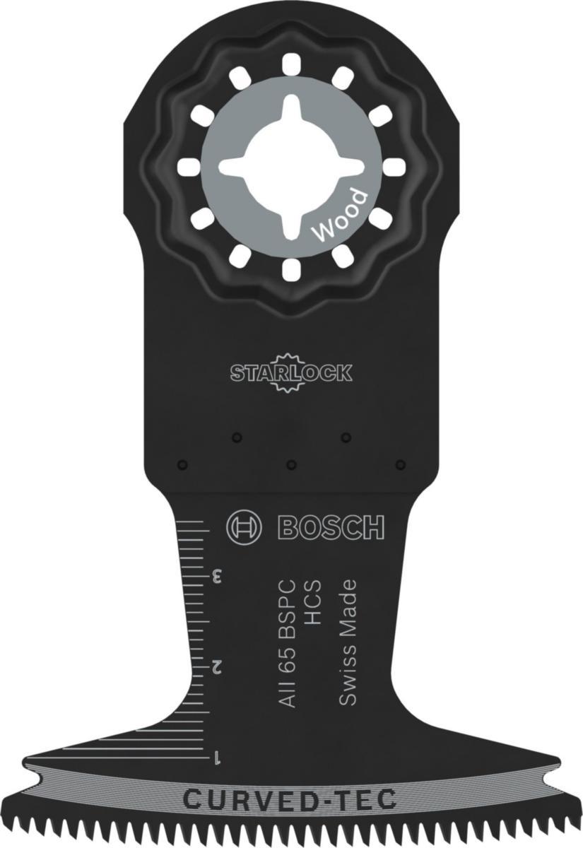 Dykksagblad Bosch AII 65 BSPC til oscillerende multikuttere - Dykksagblad Wood AII 65 APC Bosch starlock 65X40mm