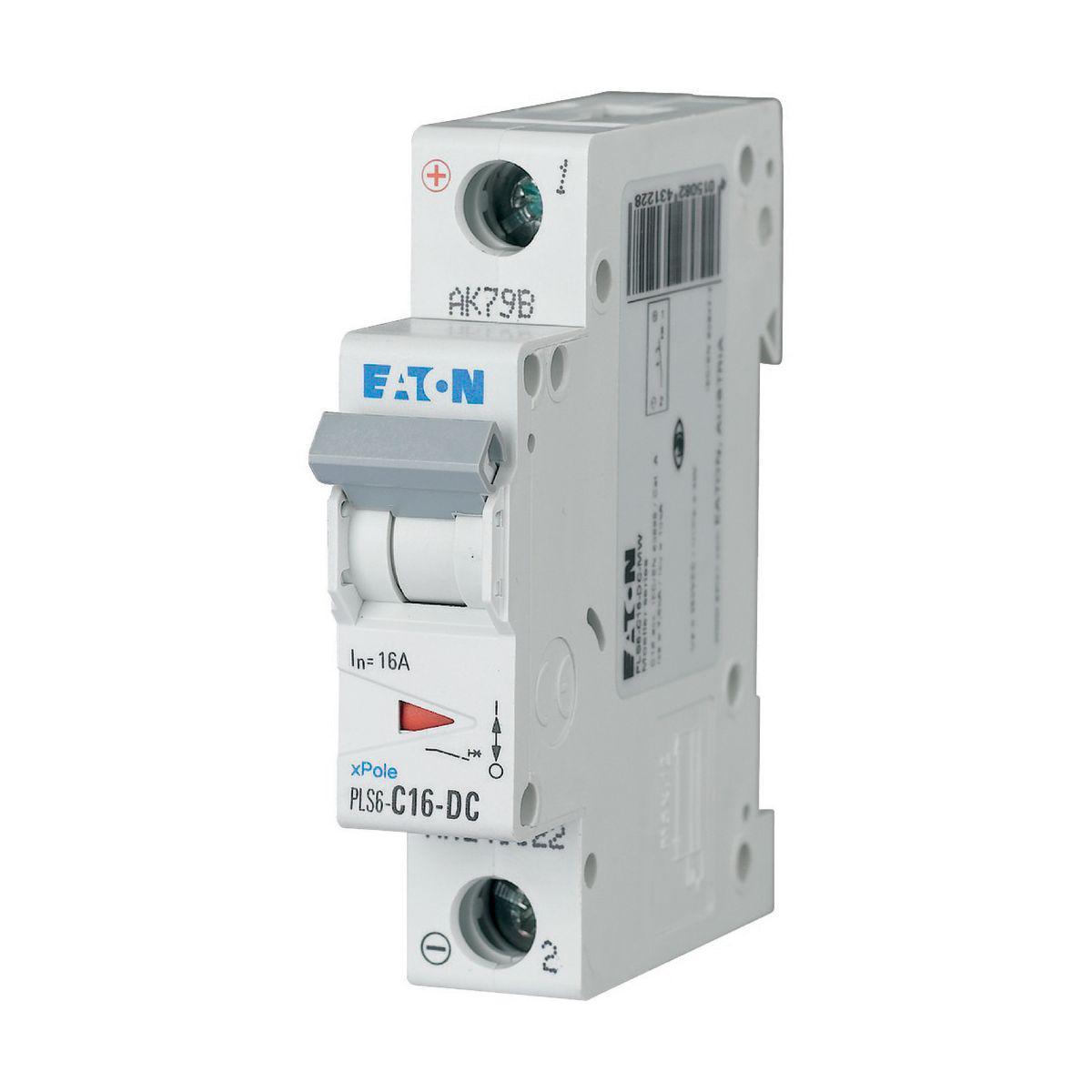 Elementautomat Xpole Eaton PLS6 - ELEMENTAUTOM. PLS6-C16-DC