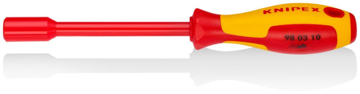 Pipeskrutrekker Knipex 9803 1000V - Bitsskrutrekker 9803 Knipex 10X237mm 1000V VDE