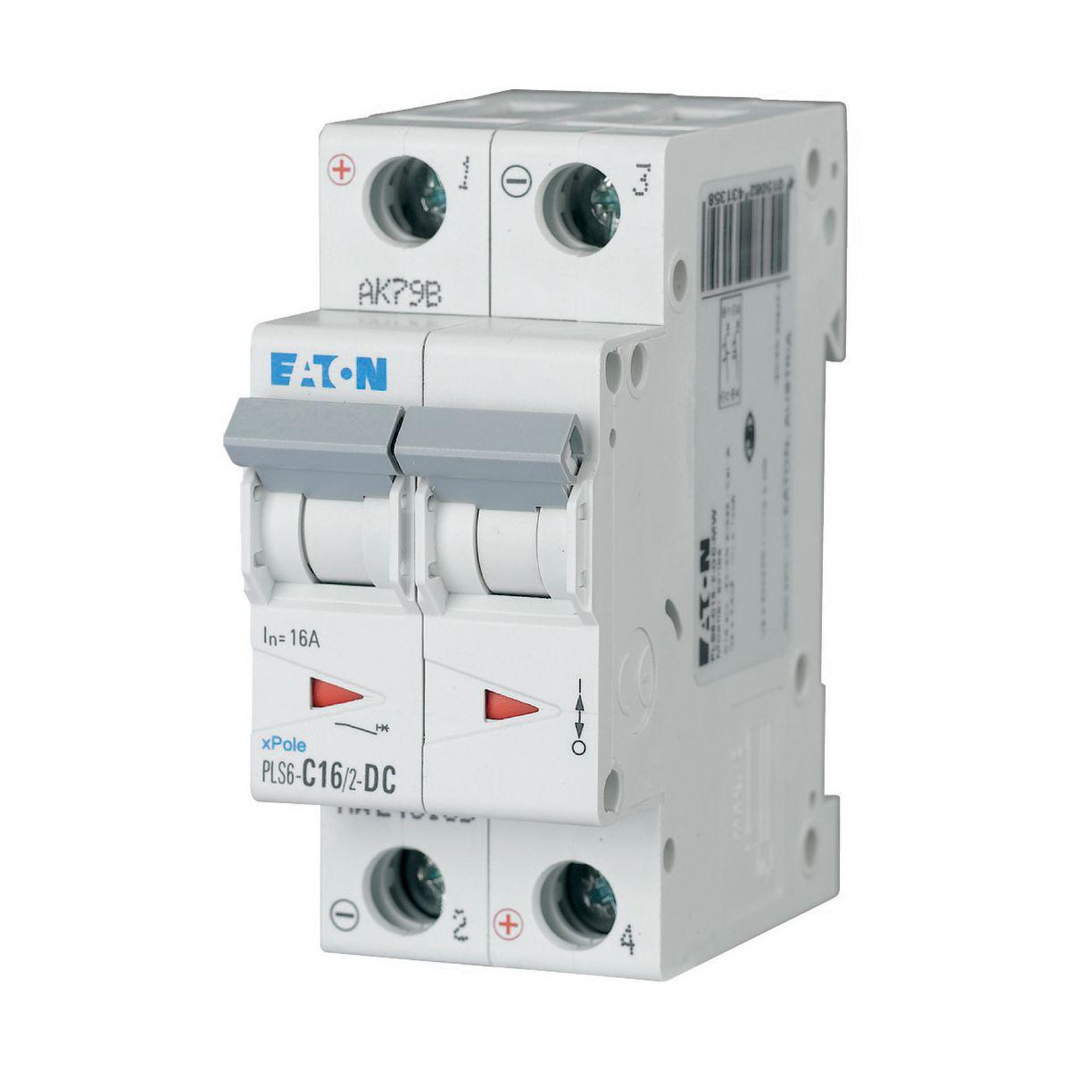 Elementautomat Xpole Eaton PLS6 - ELEMENTAUTOM.PLS6-C16/2-DC