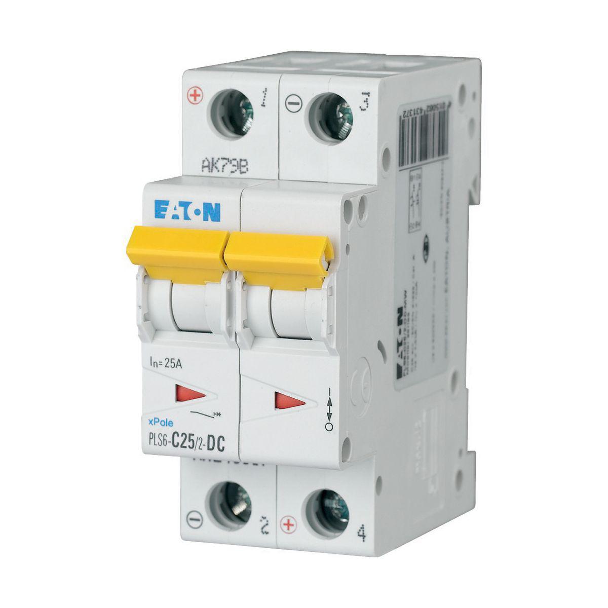 Elementautomat Xpole Eaton PLS6 - ELEMENTAUTOM.PLS6-C25/2-DC
