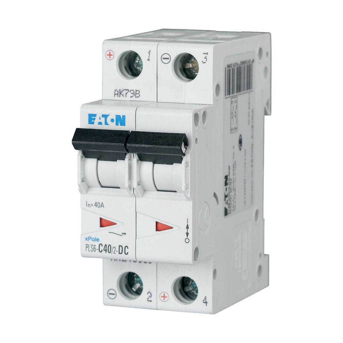 Elementautomat Xpole Eaton PLS6 - ELEMENTAUTOM.PLS6-C40/2-DC