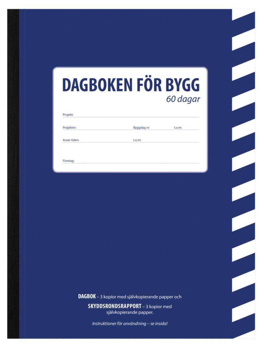 Byggdagbok Burde 60 dager - Byggdagbok Burde A4 60 dager