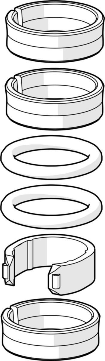 Pakningssett svingbar tut Oras - Oras tetningsringer for tut for svingbar tut