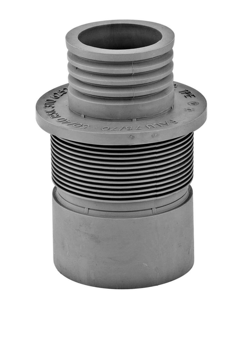 TPE-nippel Faluplast - 75/70-50/40 mm TPE-nippel
