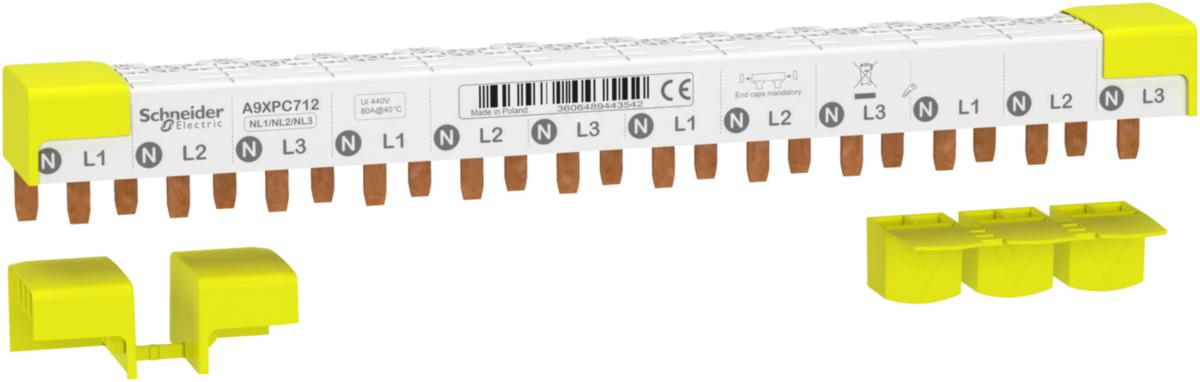 Samleskinne Acti9 iC40 - Samlesk. 3PN 12 mod iC40 