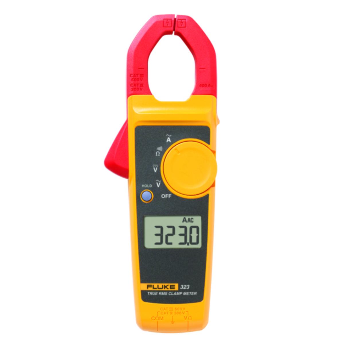 Tangamperemeter Fluke 323 - Fluke 323. 400A AC true RMS clamp meter
