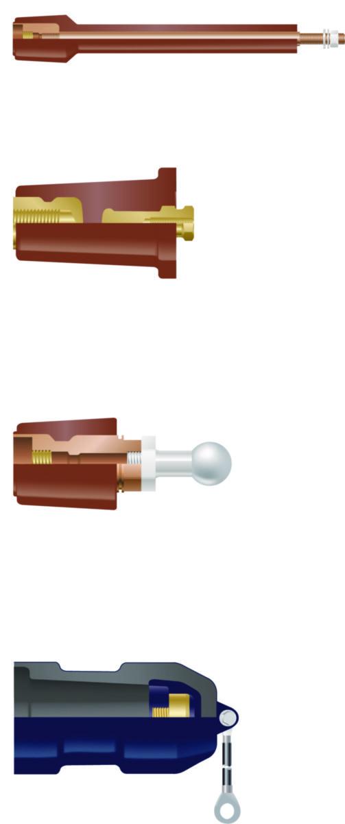 Jordingsadapter T-kontakt Ensto RSTI - RSTI-68EA-20 jordingsadapter 