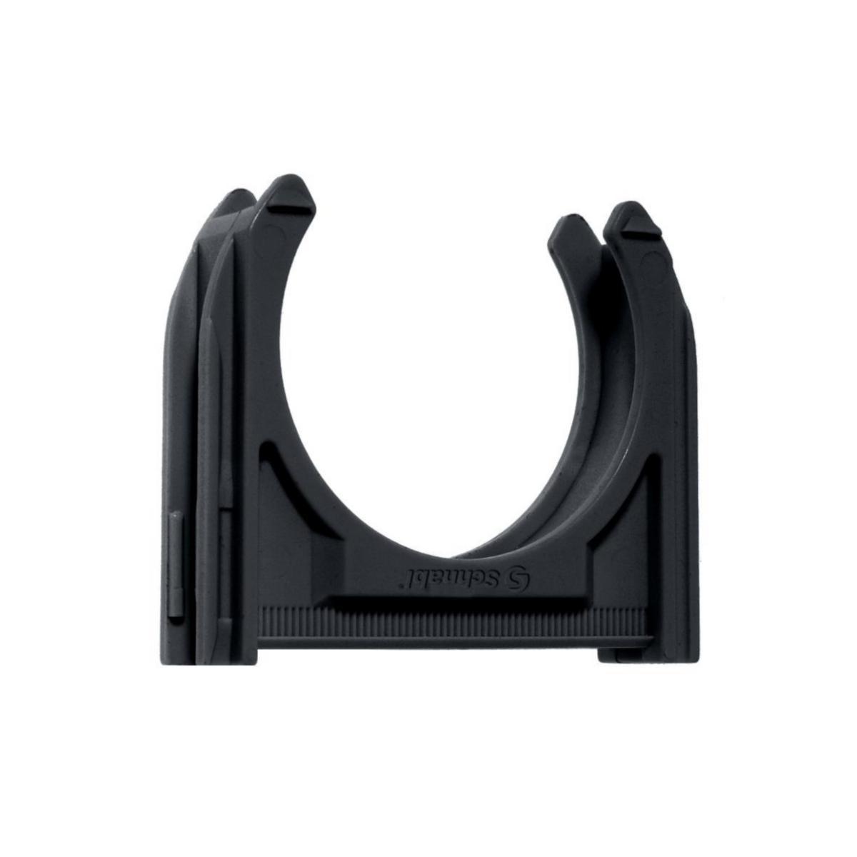 Rørklammer EC Sort - Rørklammer EC 20 Sort Klammer feste Ø 20mm for rør p